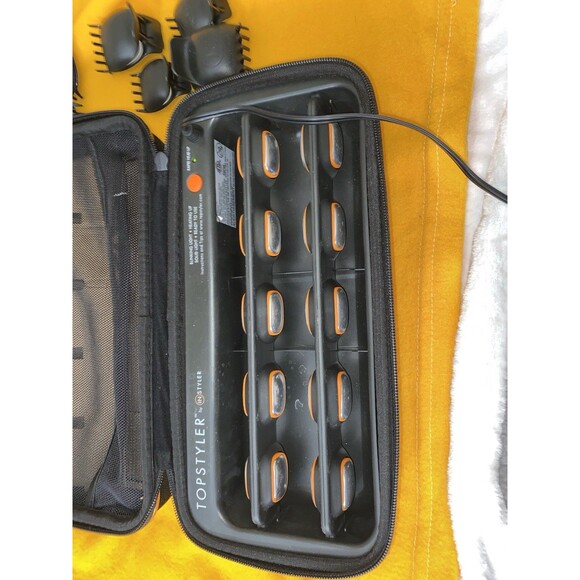 TopStyler by InStyler Heated Ceramic Styling Shells Hair Curlers Clam Pods Set - Picture 8 of 8